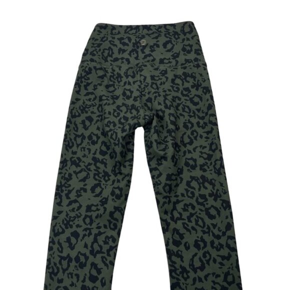 BALANCE COLLECTION Contender Lux Printed Yoga Leggings Sz XS Green - Picture 5 of 6